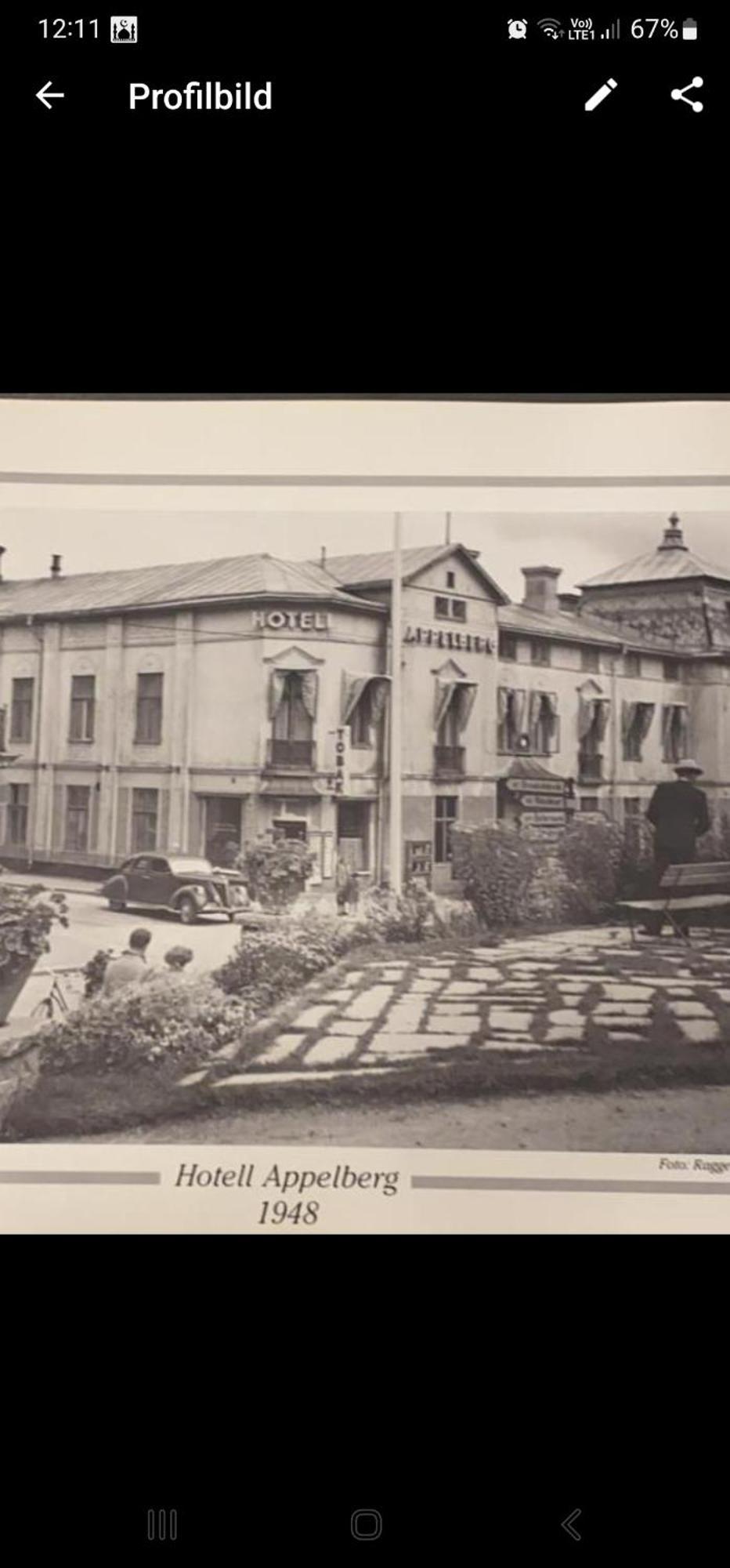 Appelberg Hotel Соллефтео Екстер'єр фото